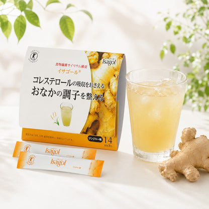 【特定保健用食品】イサゴール・ジンジャー味 14スティック